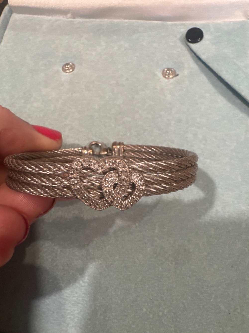 Charriol cable bracelet